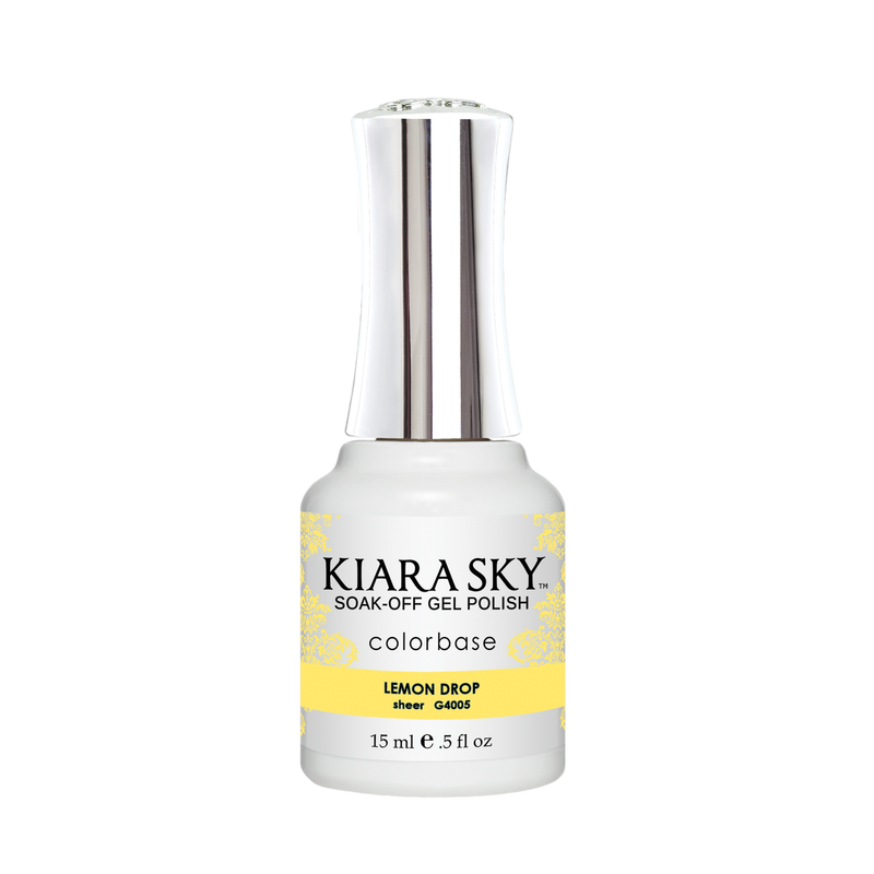 KIARA SKY – GEL POLISH - G4005 LEMON DROP